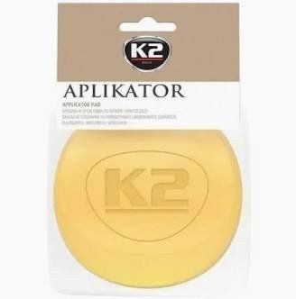Губка-аплікатор K2 Gold Aplikator для восків та поліролів жовта ⌀ 10 см (L710 l710 фото