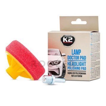 Губка K2 Lamp Doctor Pad для полірування фар ⌀ 8 см (K533) Rated 5 stars out of 5 k533 фото