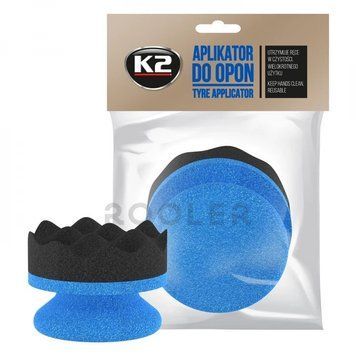 Губка-аплікатор K2 Tyre Аpplicator для полірування шин 25 см х 35 см х 25 см (K720) k720 фото