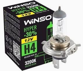 Галогеновая лампа Winso H4 12V 60/55W P43t-38 HYPER +30% (712400) 712 400 фото