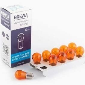 Brevia PY21w 12v 21w BAU15S AMBER 12302C фото